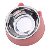 Chic Cat Feeding Bowl Set